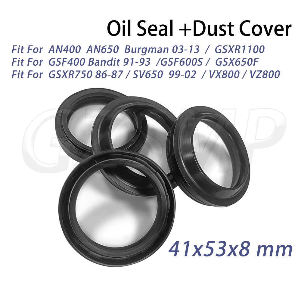 Motorcycle Oil Filter - 41x53x8 Motorcycle Front Fork Oil Seal