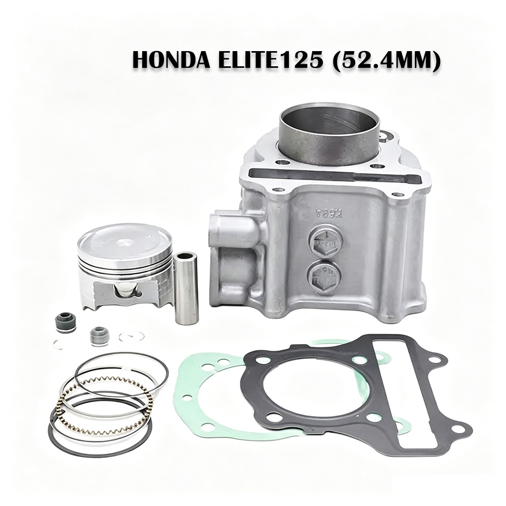 Motorcycle Gasket - Motorcycle Engine Parts 52.4MM Cylinder Piston