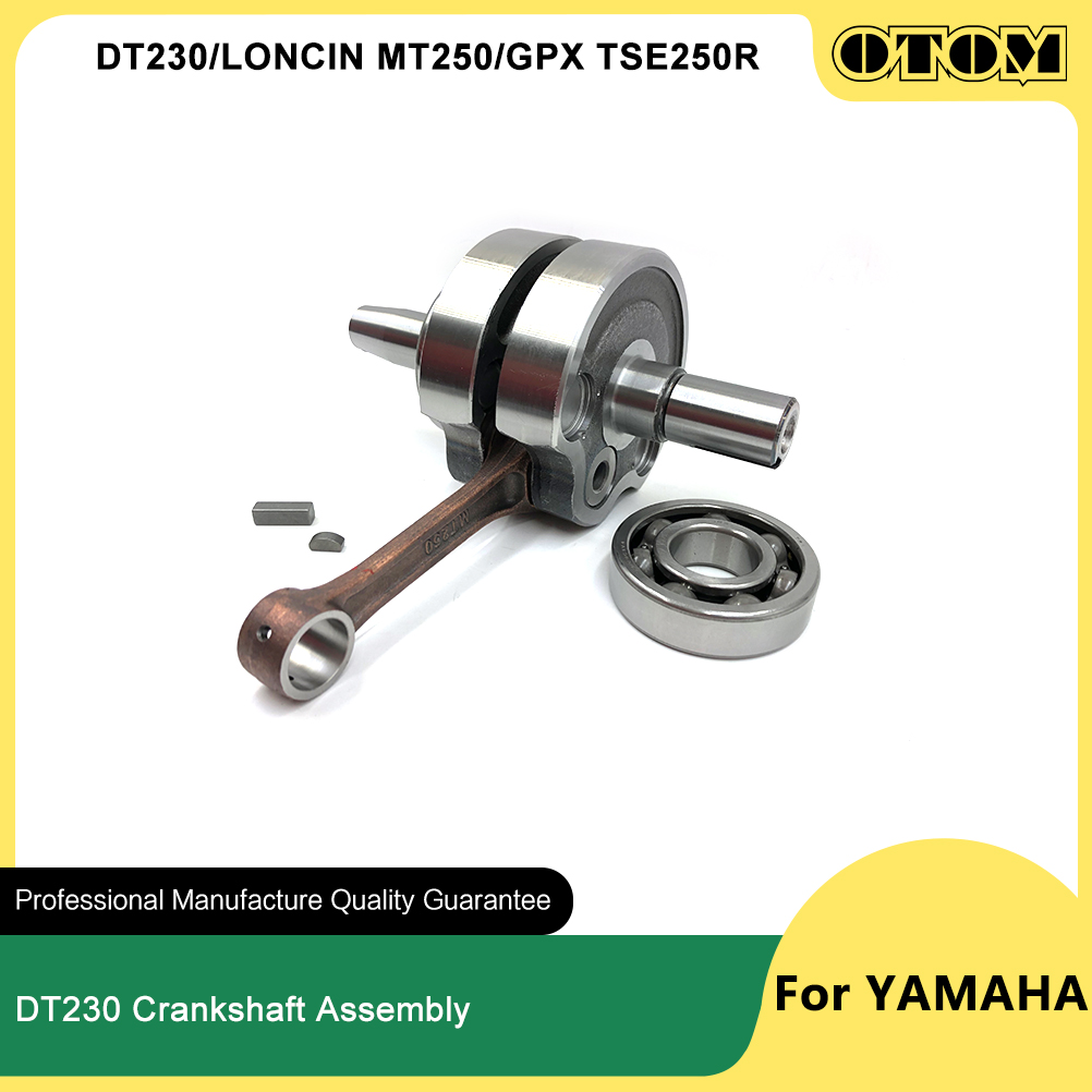 Motorcycle Crankshaft - OTOM DT230 MT250 Motorcycle Crankshaft Connecting