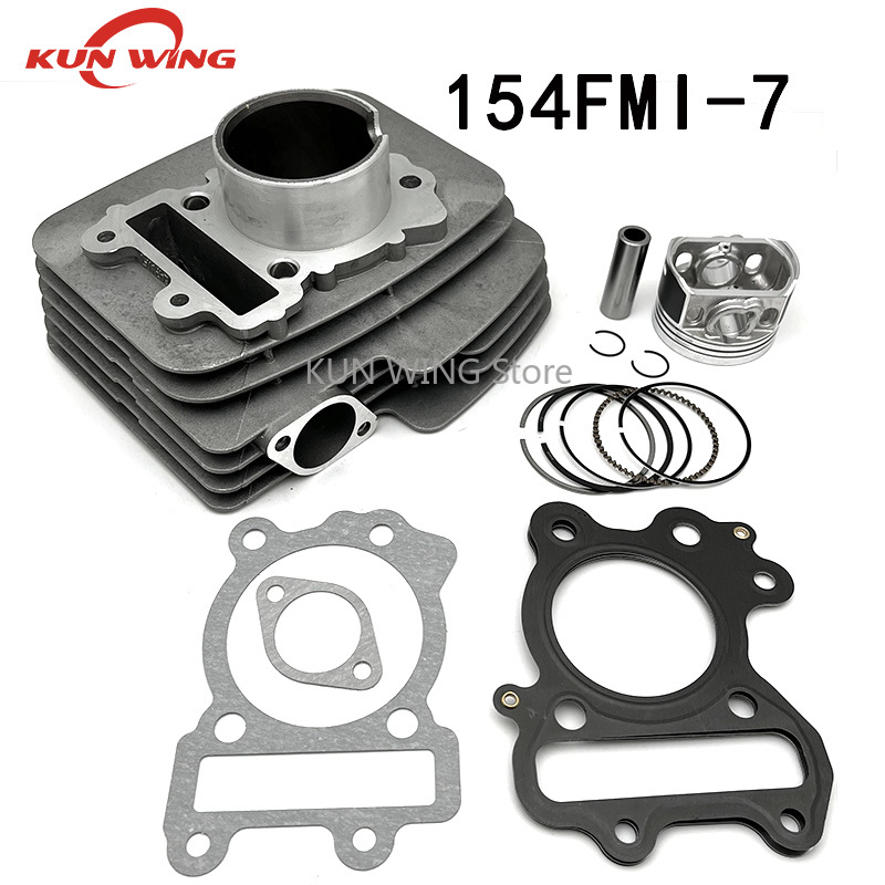 Motorcycle Piston - Cylinder Piston Kit 54mm Bore for