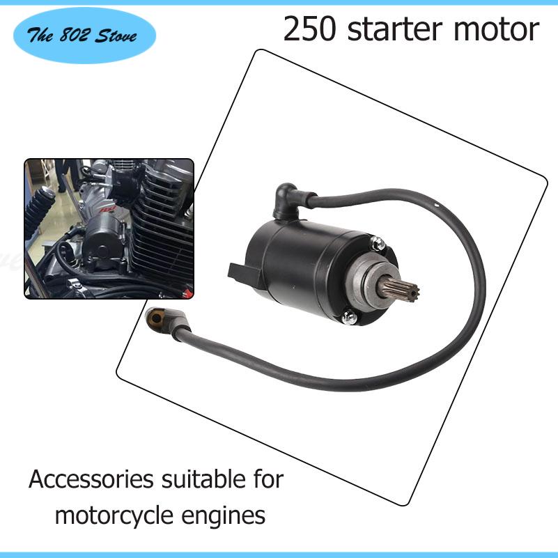 Motorcycle Starter Motor - Accessories for motorcycle engines -250 starter
