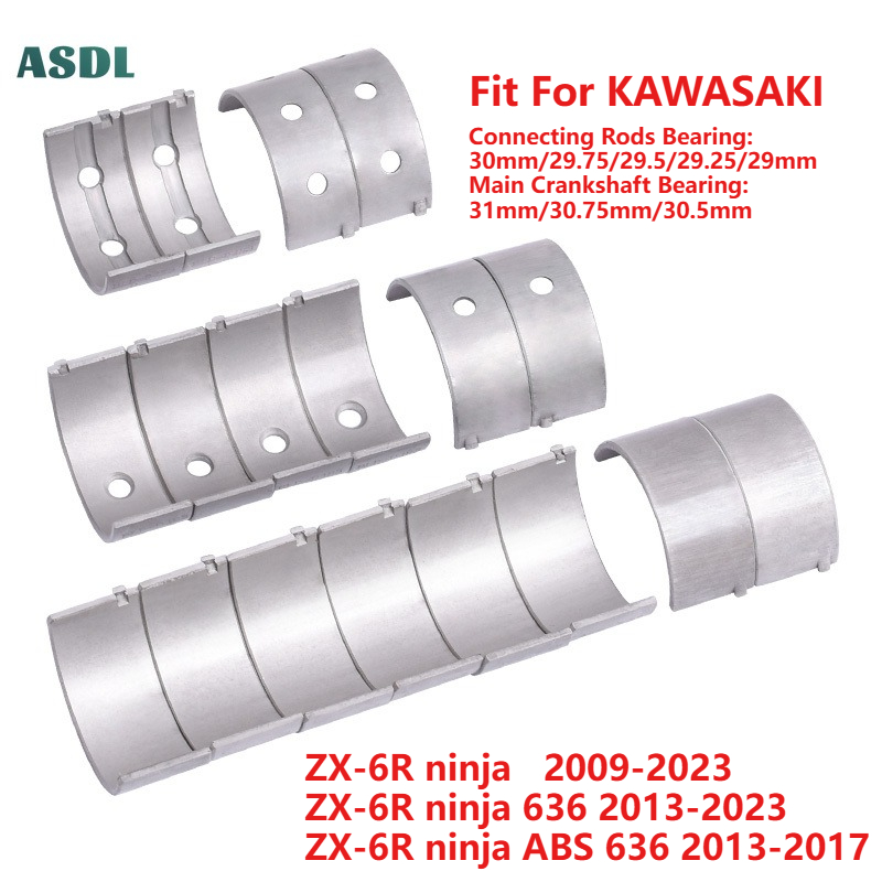 Motorcycle Crankshaft - For Kawasaki ZX-6R ZX6R ZX 6R