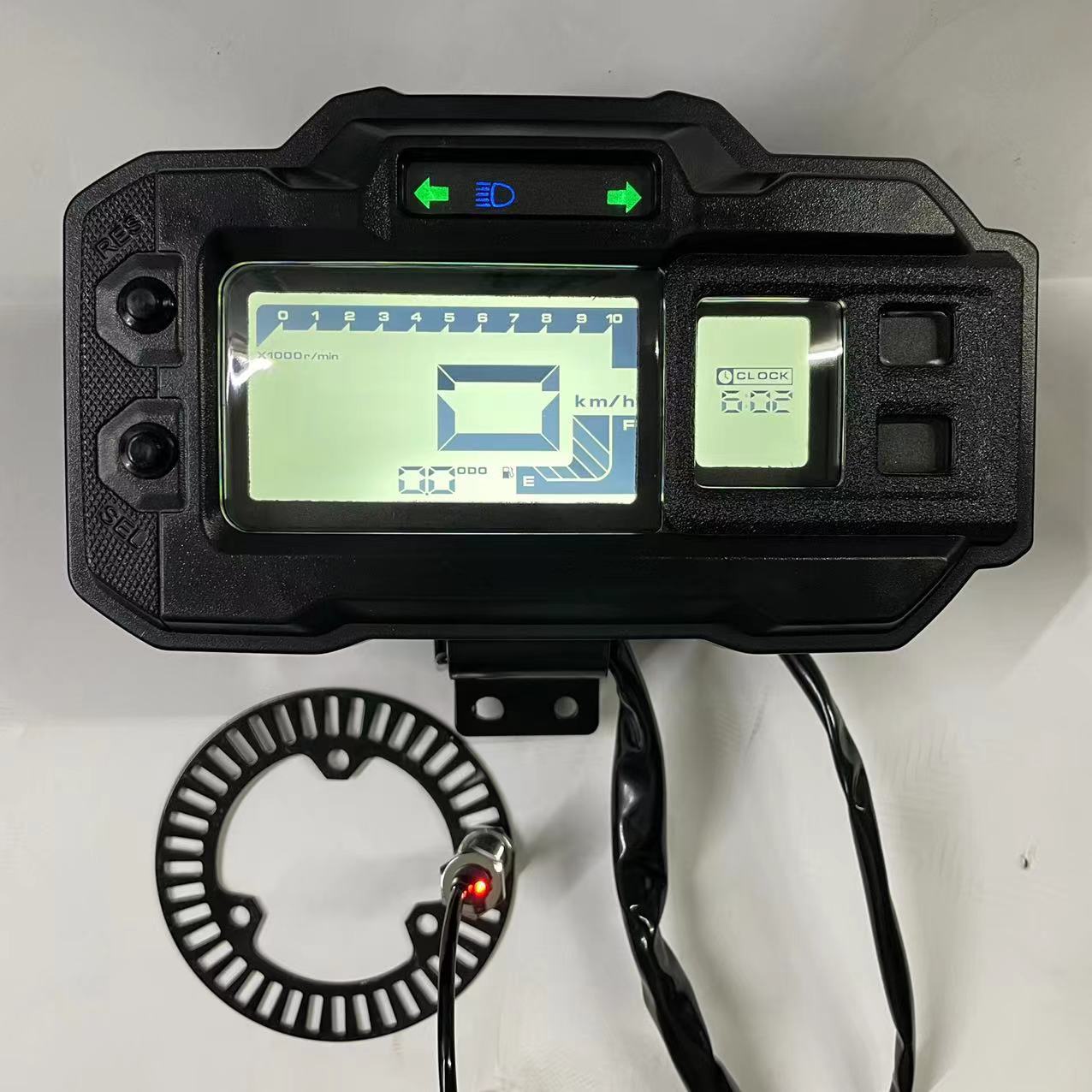 Motorcycle Carburetor - MotorcycleDigital Display Accessories Speedometer Odometer for