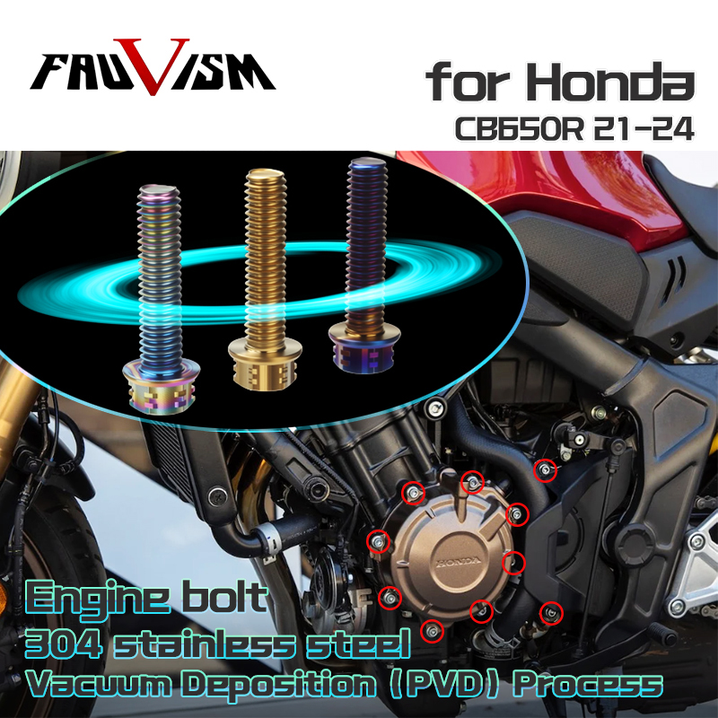 Engine Screws For Honda CBR650 - Motorcycle Engine Parts recension och pris
