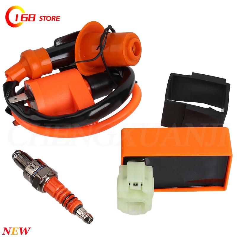 Suitable for GY6 50cc 125cc 15 - Motorcycle Spark Plug recension och pris