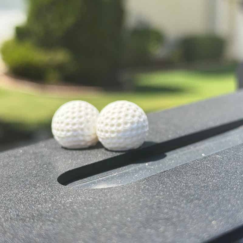 Golf Ball Style Tire Valve Ste - Motorcycle Valve Cover recension och pris
