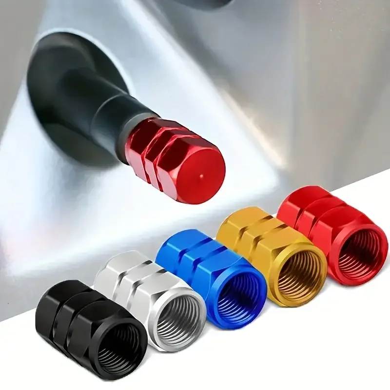 4Pcs Aluminum Tire Valve Caps  - Motorcycle Valve Cover recension och pris