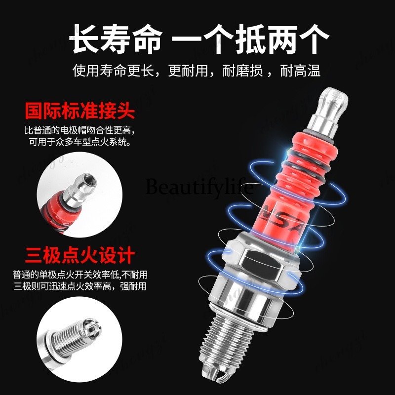 Motorcycle Parts Scooter A7TC  - Motorcycle Spark Plug recension och pris
