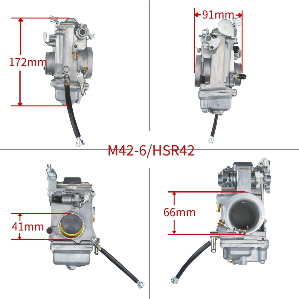 For Mikuni HSR42 HSR45 HSR48 4 - Motorcycle Carburetor recension och pris