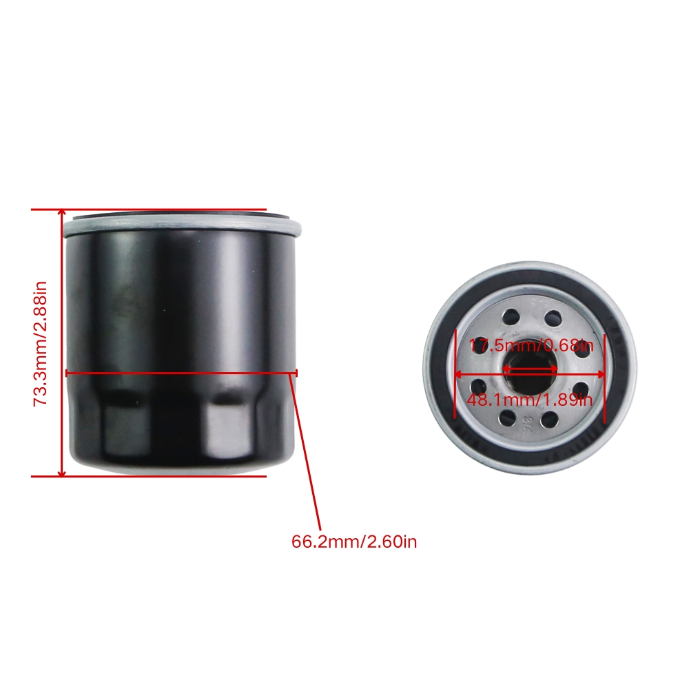 Oil Filter Replace 49065‑0724  - Motorcycle Oil Filter recension och pris