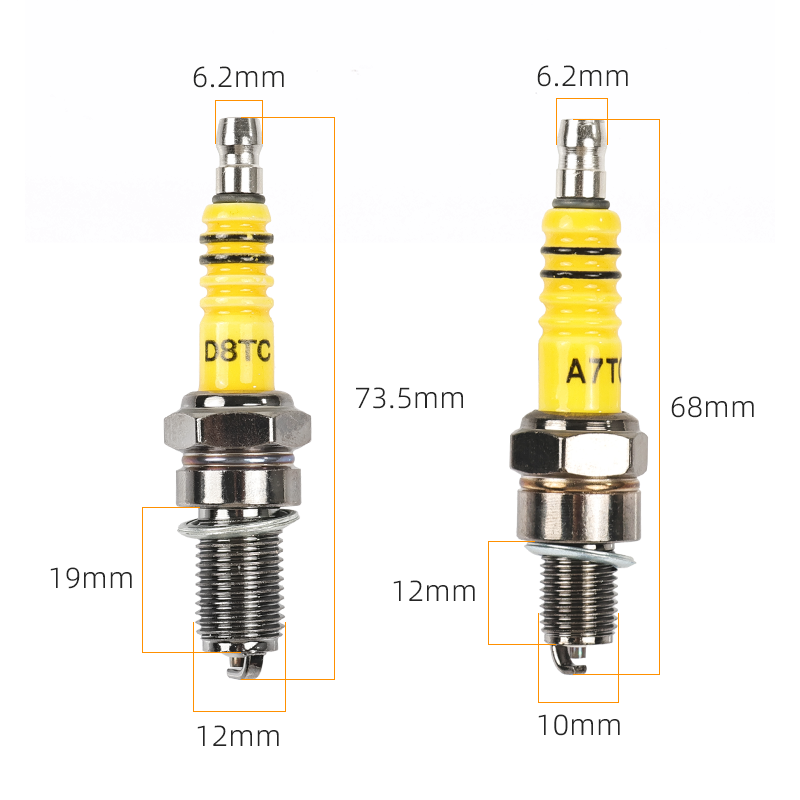 Standard spark plugs, high-per - Motorcycle Spark Plug recension och pris