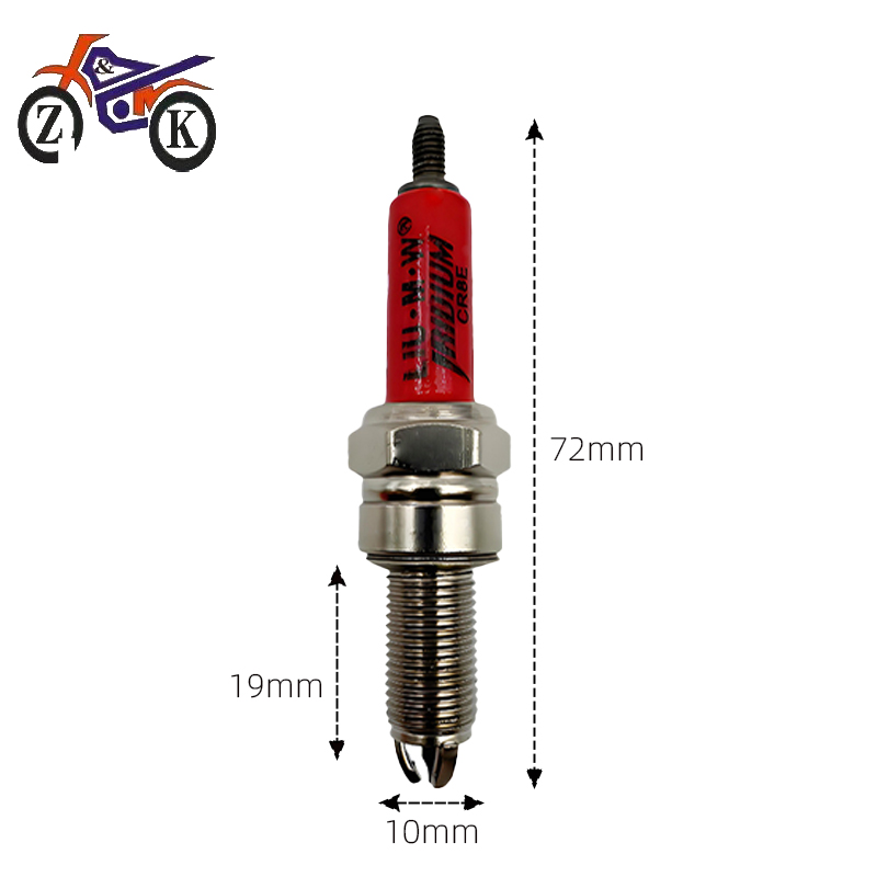 1PCS CR8E 3-Electrode EFI Moto - Motorcycle Spark Plug recension och pris