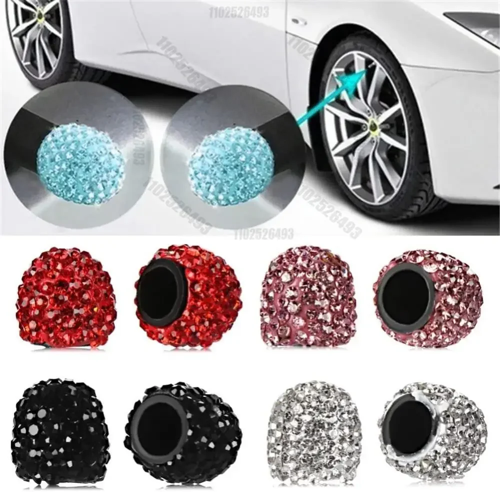 2/4PCS Diamond Car Tire Valve  - Motorcycle Valve Cover recension och pris