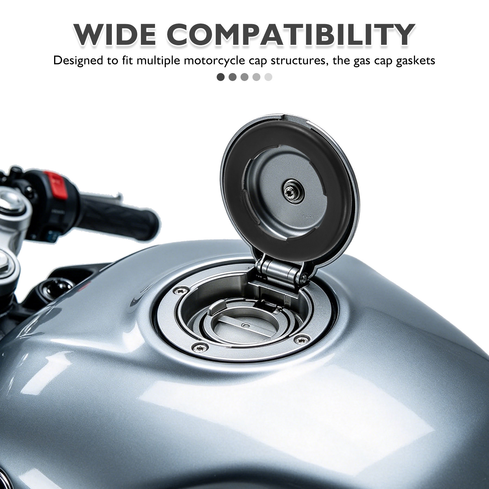 2 pcs Fuel Cap Rubber Sealing  - Motorcycle Gasket recension och pris